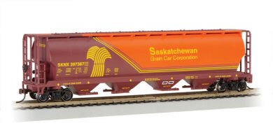 Bachmann - Ho Cyln Grain Hopper Saskatchewan Wheat