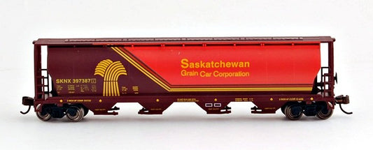 Bachmann - N 4-Bay Cyln Grain Hop Saskat