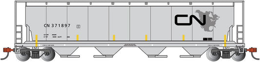 Bachmann - N 4-Bay Cyln Grain Hop CN