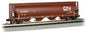 Bachmann - N 4-Bay Cyln Grain Hop CN 377375
