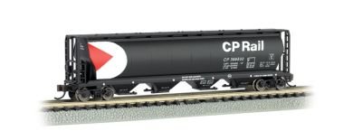Bachmann - N 4-Bay Cyln Grain Hopper CP Rail