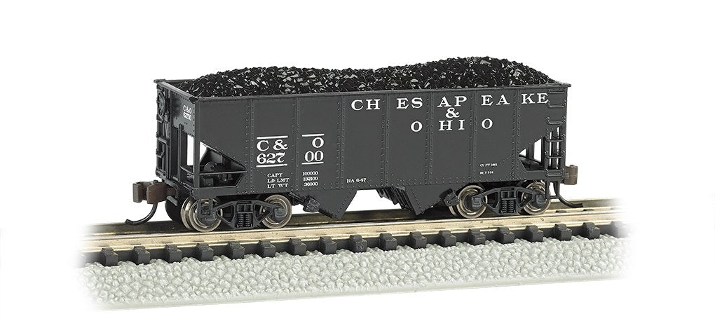 Bachmann - N 2-bay 55t Hopper C&O ##