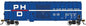 Bachmann - ho acf 50.6' OB Sliding Door Box PH&D