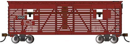 Bachmann - Ho 40'Animated Stock Frisco 47667 cattle