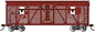 Bachmann - Ho 40'Animated Stock Frisco 47667 cattle