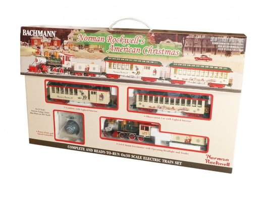 Bachmann - On30 Norman Rockwell Christmas Train Set