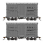 Bachmann - On30 18'Boxcar W/M Roof USA 120016-127