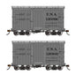 Bachmann - On30 18'Boxcar W/M Roof USA 120096-123