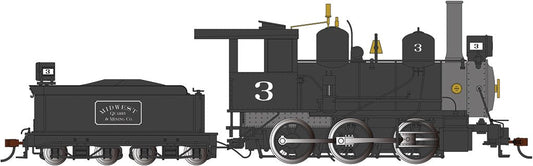 Bachmann - On30 0-6-0 Steam MQ w/DCC