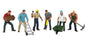 Bachmann - Ho Construction Workers