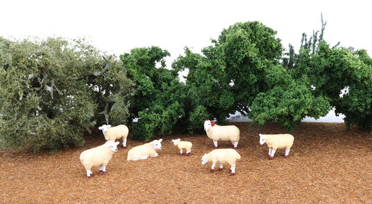 Bachmann - Ho Sheep 7pcs