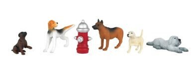 Bachmann - O Dogs W/fire hydrant