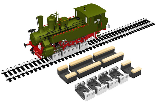 Bachmann - Ho Rollers + Drive Wheel Clean