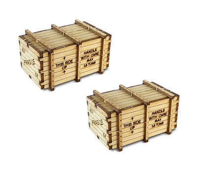 Bachmann - Ho Machinery Crates Kit