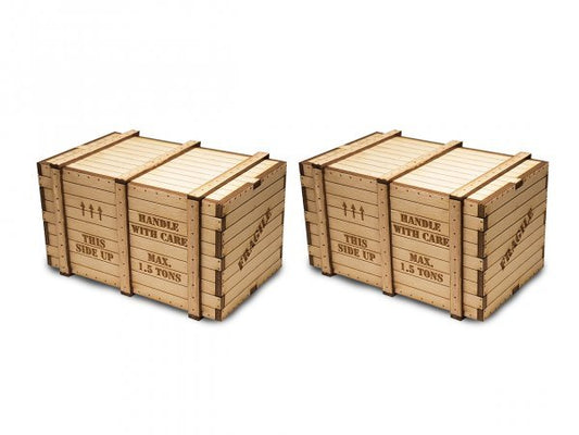 Bachmann - O SCALE Machinery CRATES 2PK