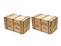 Bachmann - O SCALE Machinery CRATES 2PK