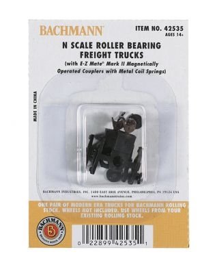 Bachmann - N Roller Bearing Frt Trks Wo/W