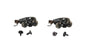 Bachmann - N Roller Bearing Frt Trks