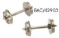 Bachmann - Ho 36'Flat Back Wheels 12pcs