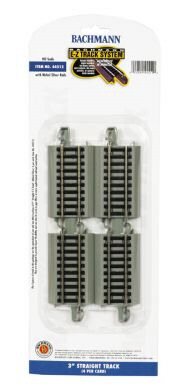 Bachmann - Ho Ns 3' Straight Track Ez 4pk