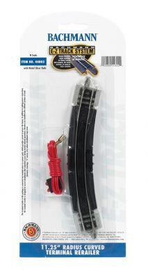 Bachmann - N 11 3/4' Rad Term Rerailer Ez