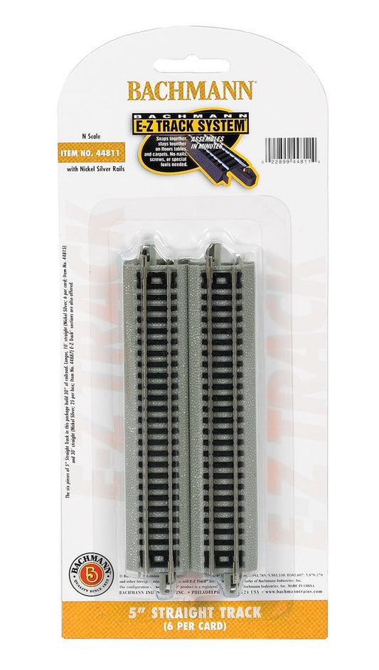 Bachmann - N 5' Straight Track Ez