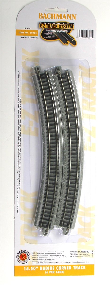 Bachmann - N 15.50' Radius Track
