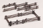 Bachmann - O Rustic Fence 12pcs