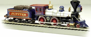 Bachmann - Ho 4-4-0 American Cen Pacific Jupiter w/