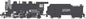 Bachmann - Ho 2-6-2 Prairie W/Smok ATSF