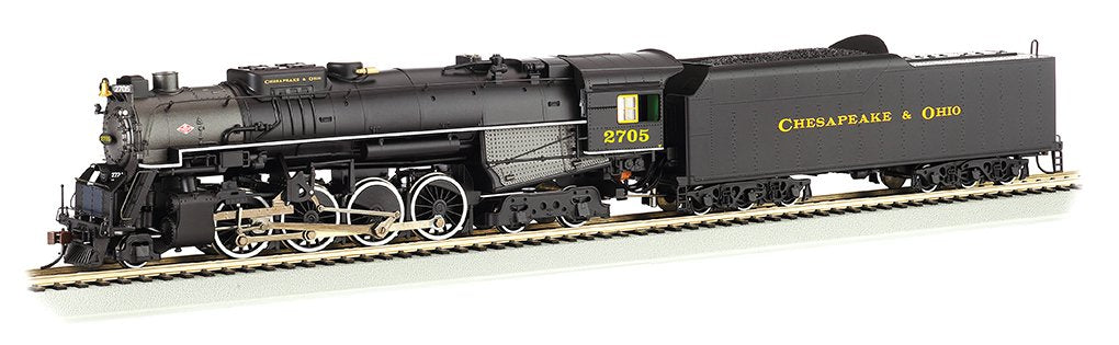 Bachmann - Ho 2-8-4 Berkshire C&O 2705 W/