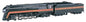 Bachmann - Ho N&W J 4-8-4 W/sd 613
