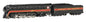Bachmann - N N&W 4-8-4 Class J 608 W/sd