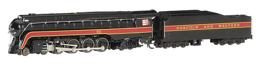 Bachmann - N N&W 4-8-4 Class J 611 W/sd