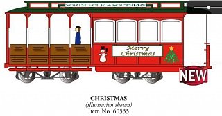 Bachmann - Ho Cable Car Christmas