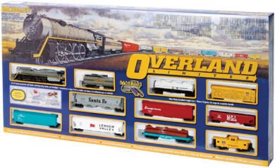 Bachmann - Ho Overland Limited Train Set