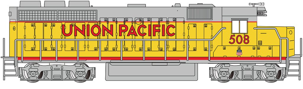 Bachmann - N Gp40 UP 508