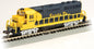 Bachmann - N Gp40 Sante Fe 3808 w/db