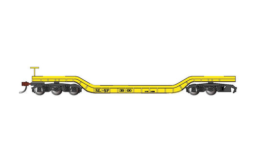 Bachmann - N 52' Dep Flatcar Frisco 3900 w/NO LOAD