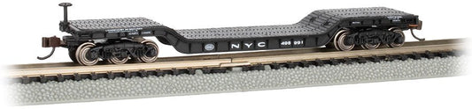 Bachmann - N 52' Dep Flatcar NYC 498991 w/NO LOAD