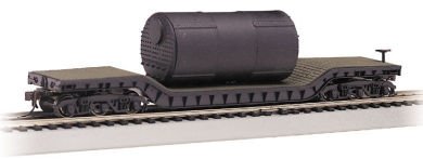 Bachmann - N 52' Dep Flatcar W/Boiler