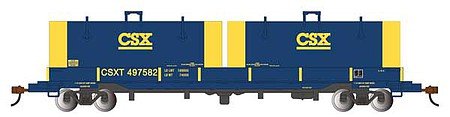 Bachmann - HO 55' Steel Coil Car CSX #497582