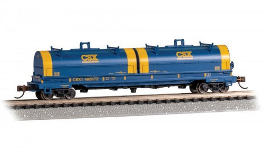 Bachmann - N 55' Steel Coil Car w/load CSX #496172