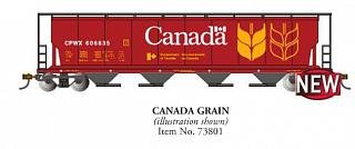 Bachmann - Ho 4bay Cyln Hopper Canada Gr