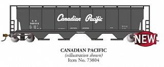 Bachmann - Ho 4bay Cyln Hopper CP