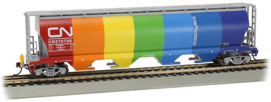 Bachmann - Ho 4bay Cyln Hopper CN Demo