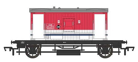 Bachmann - HO Brake Van Track Cleaning Car London T