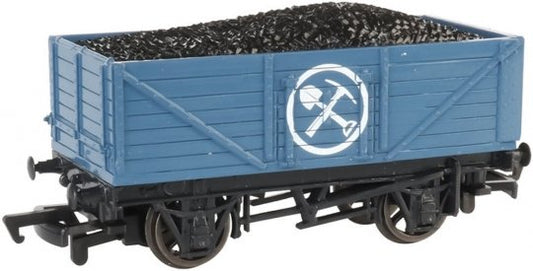 Bachmann - HO T&F Mining Wagon w/load-blu