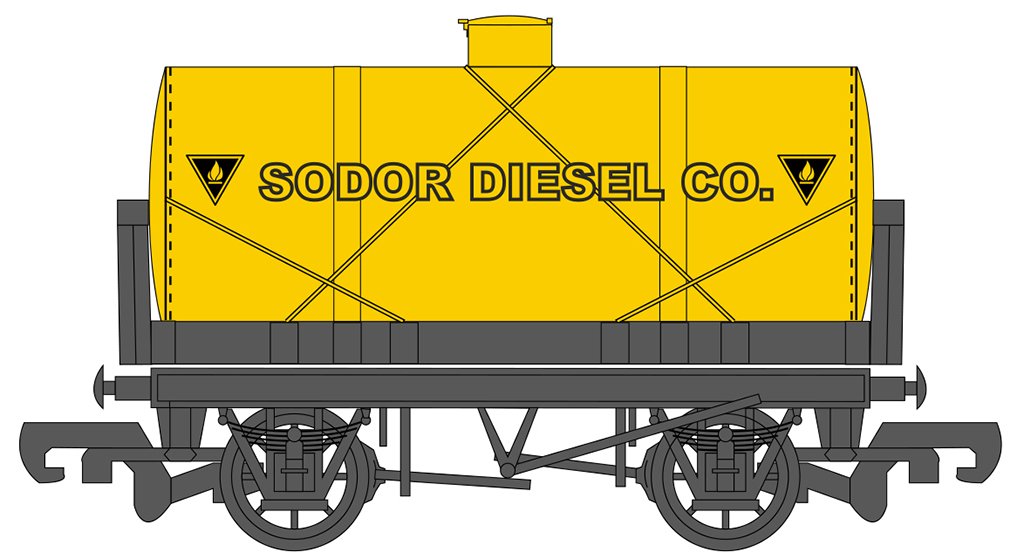 Bachmann - Ho T&F SODOR DIESEL CO TANKER