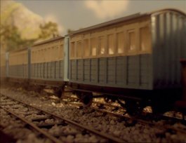 Bachmann - Ho T&F BLUE CARRIAGE